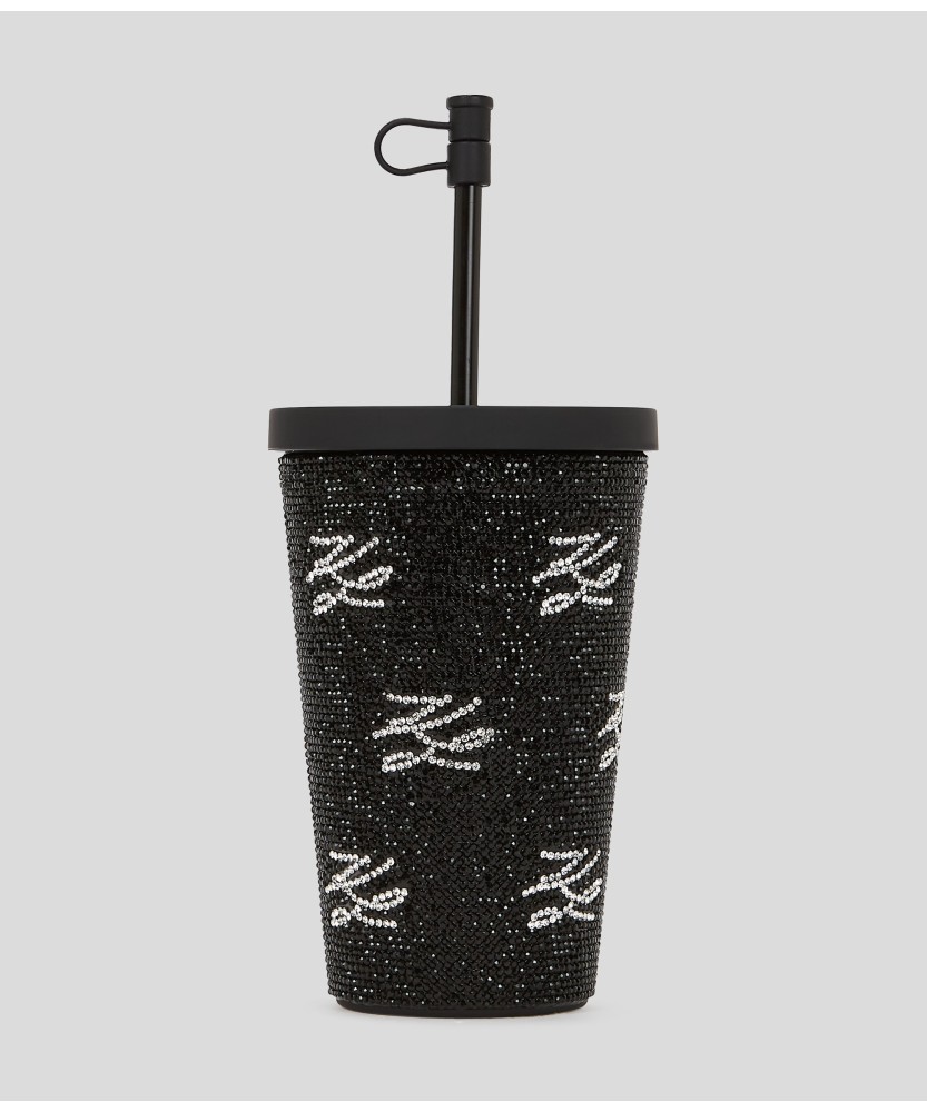 KARL LAGERFELD VASO CON PEDRERIA