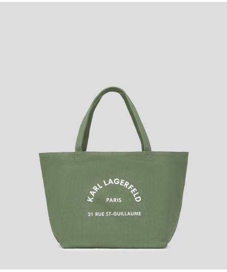 BOLSO SHOPPER VERDE OLIVA