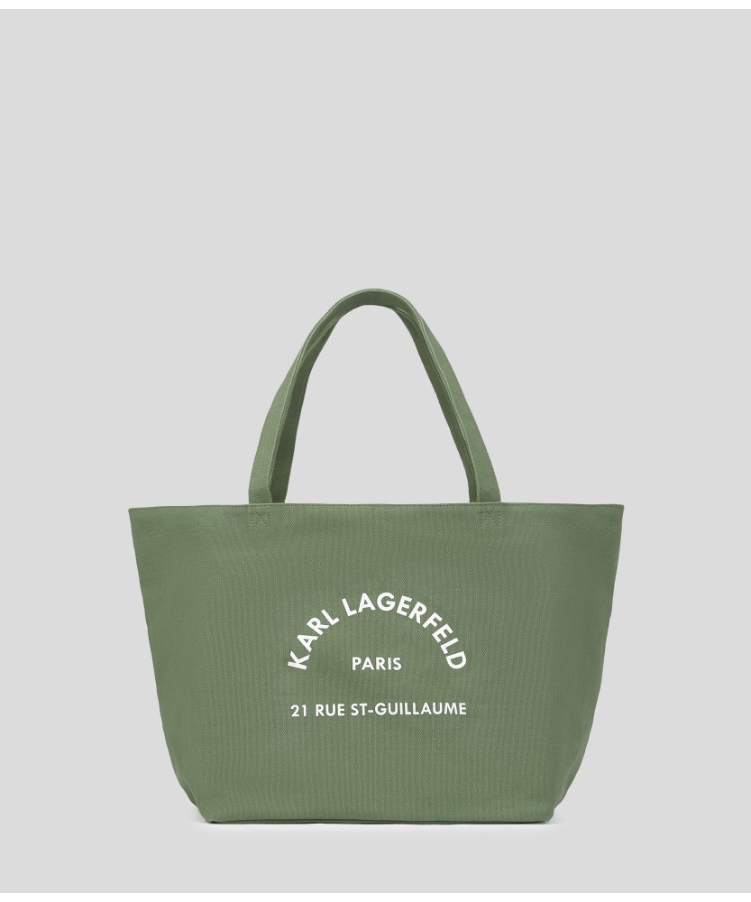 BOLSO SHOPPER VERDE OLIVA