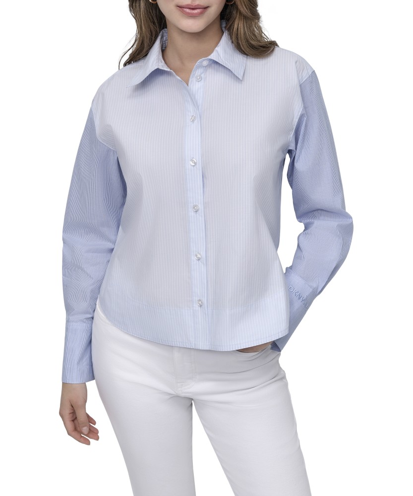 DKNY CAMISA AZUL