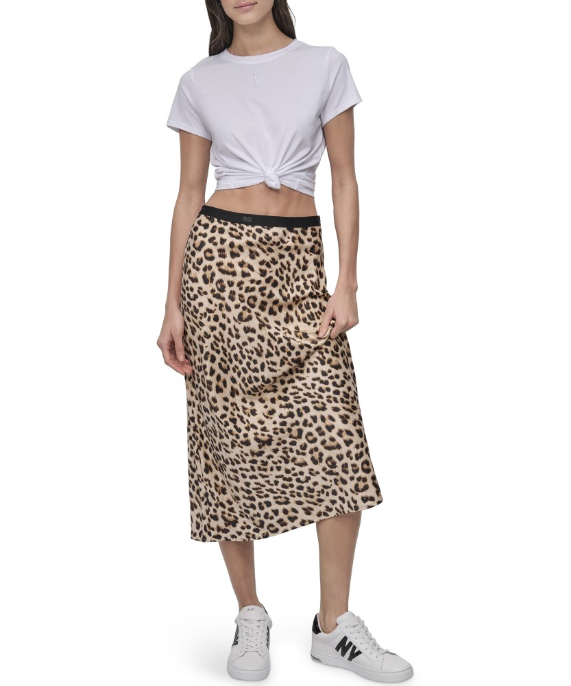 DKNY FALDA ANIMAL PRINT