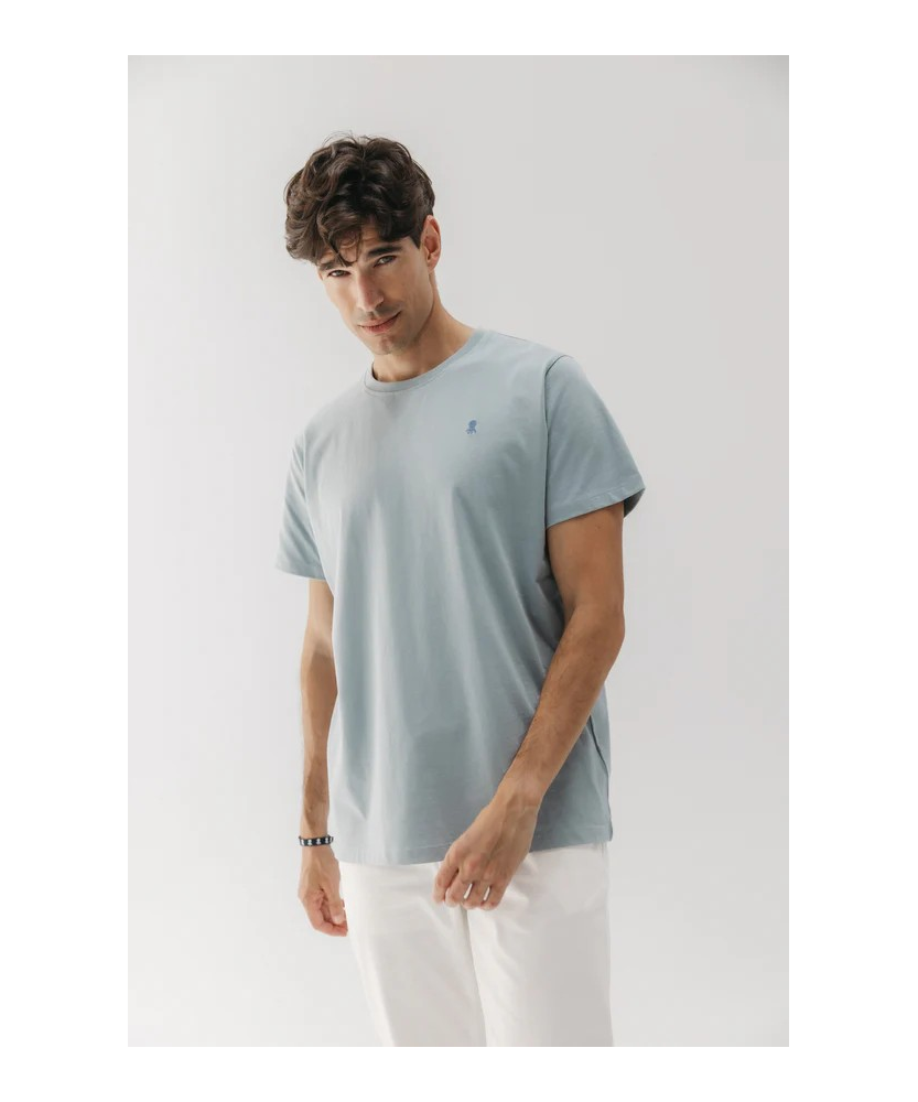 EL PULPO CAMISETA AZUL GRISACEO