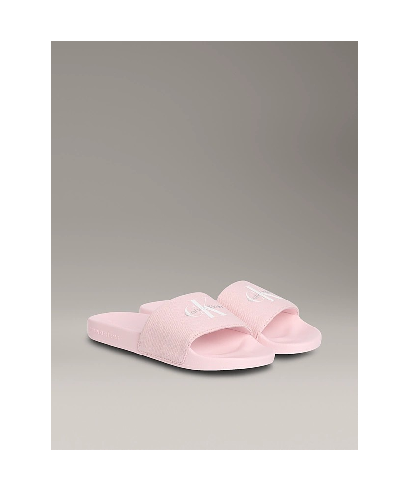 SLIDE MONOGRAM LOGO CK SWEET PINK CALVIN KLEIN