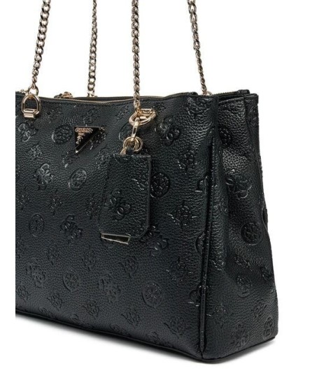 BOLSO DE HOMBRO CRESIDIA COLOR BEIGE GUESS