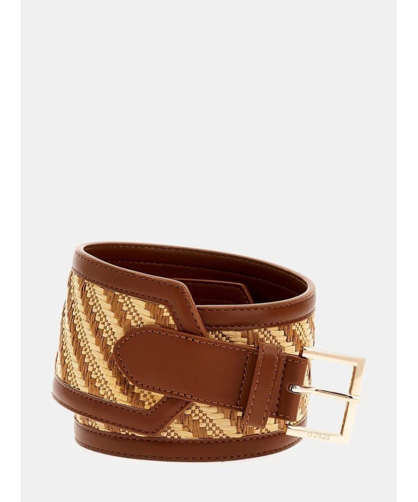 CINTURON SIMONA DE RAFIA GUESS