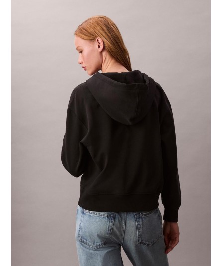 CALVIN KLEIN SUDADERA CREMALLERA CON CAPUCHA