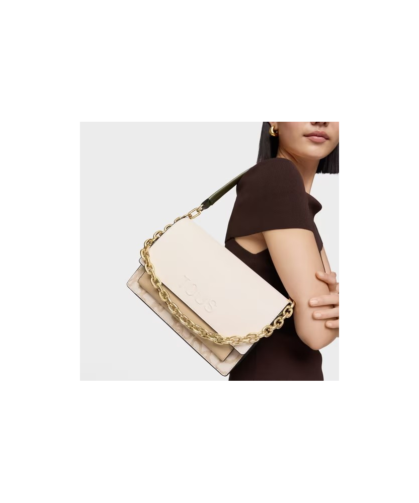 TOUS BANDOLERA M AUDREE K ICON MARFIL