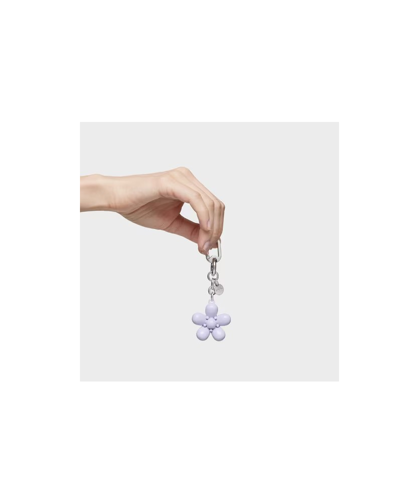 TOUS LLAVERO PUFFED DAISY FLOWER MALVA