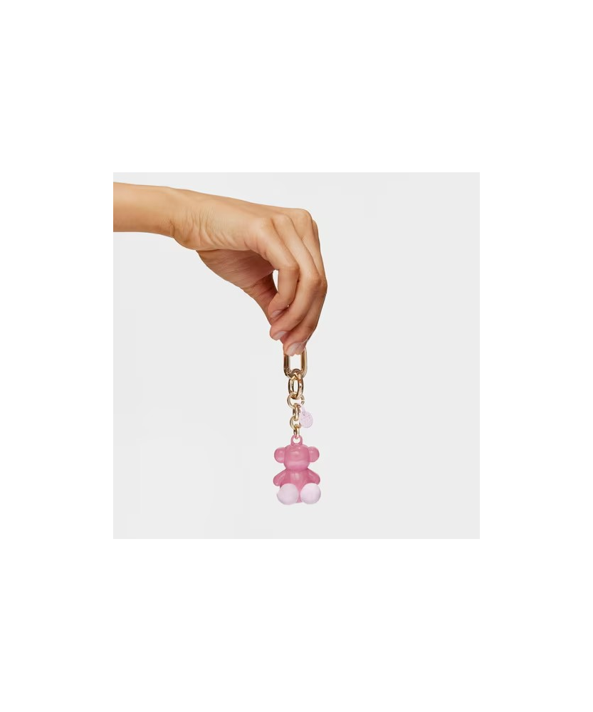 TOUS LLAVERO METAL BOLD BEAR ROSA MULTI