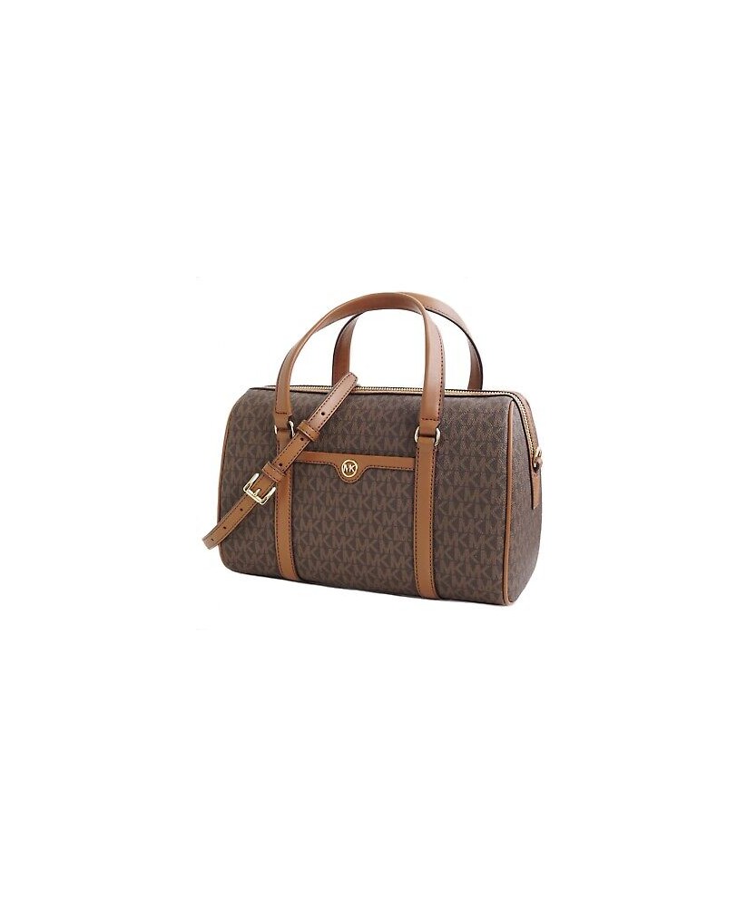 BOLSO MINI TRAVEL MD DUFFLE SATCHEL BROWN