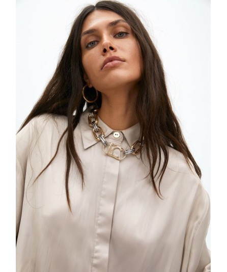 LOLA CASADEMUNT COLLAR LOGO OVALADO