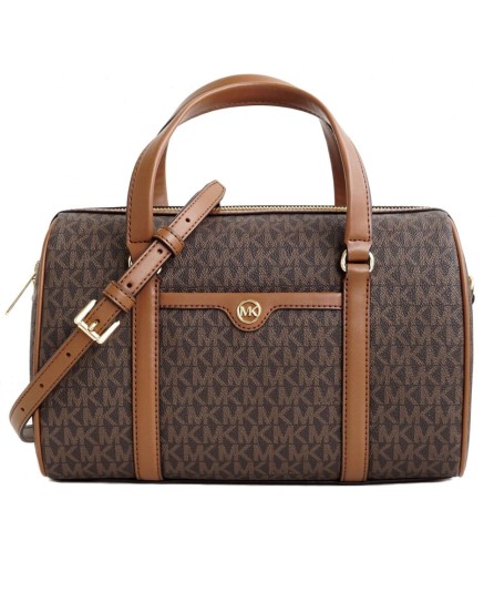 BOLSO MINI TRAVEL MD DUFFLE SATCHEL BROWN