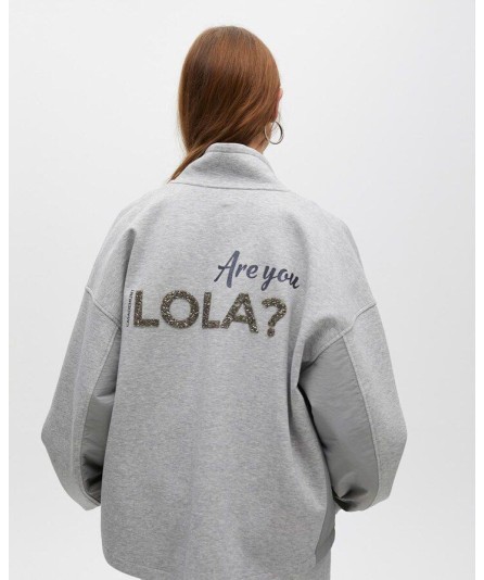 LOLA CASADEMUNT SUDADERA DETALLE LATERAL
