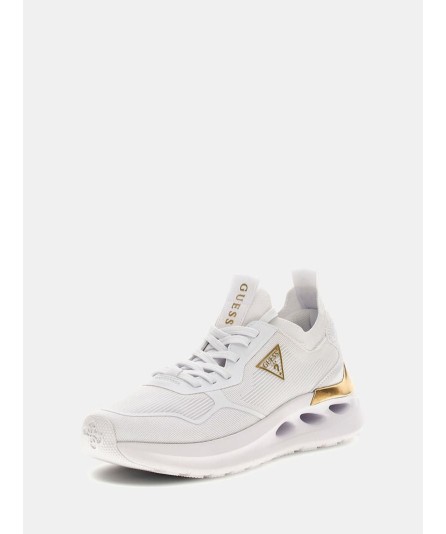GUESS ZAPATILLS BLANCAS CON DORADO