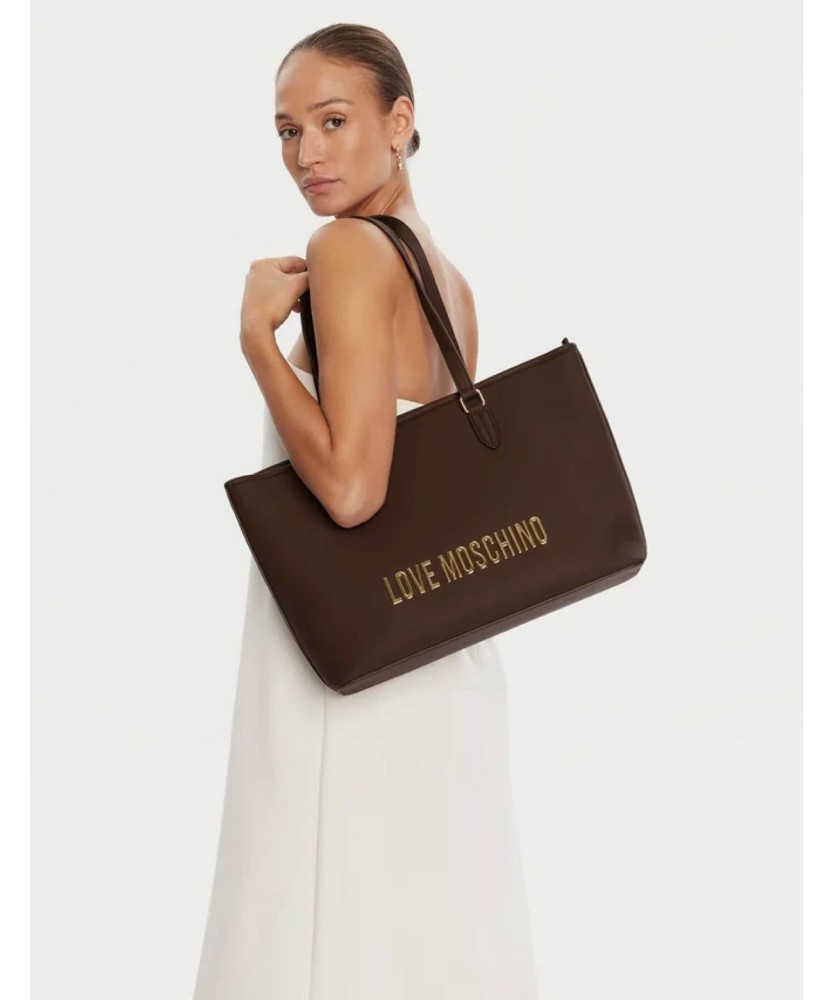 LOVE MOSCHINO BAG BROWN