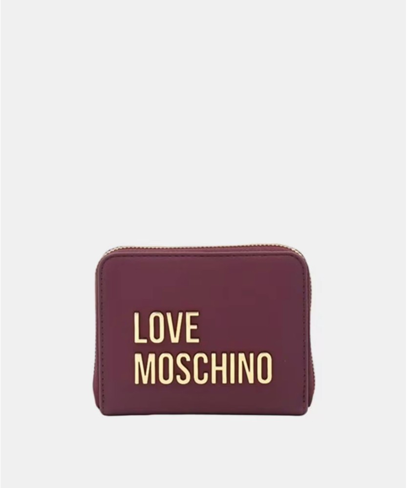 LOVE MOSCHINO CARTERA PEQUEÑA WINE