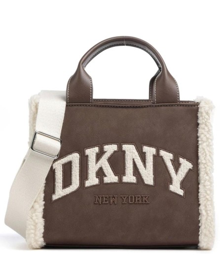 DKNY BOLSO TOTE MEDIANO CHOCOLATE