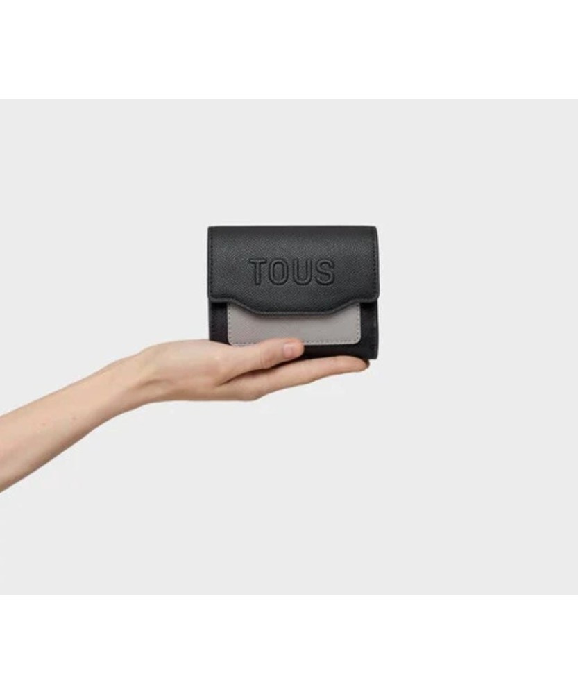 TOUS BILLETERA AUDREE SAFFIANO NEGRO