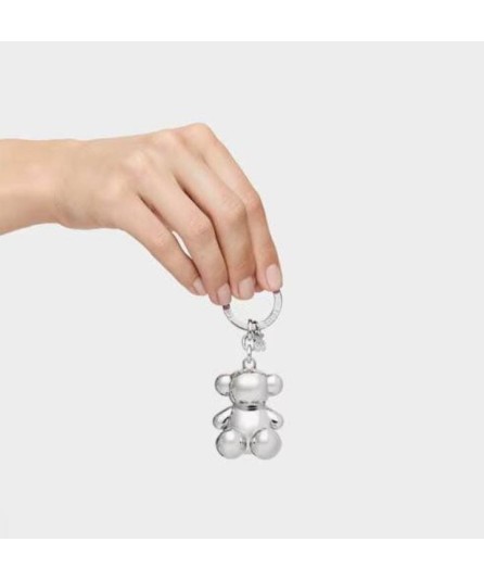 TOUS LLAVERO OSO PLATEADO METAL  BOLD BEAR