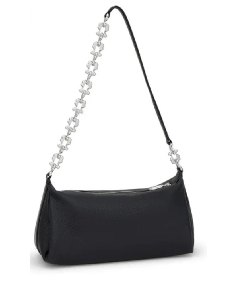 TOUS BANDOLERA FOLD CHAIN NEGRO