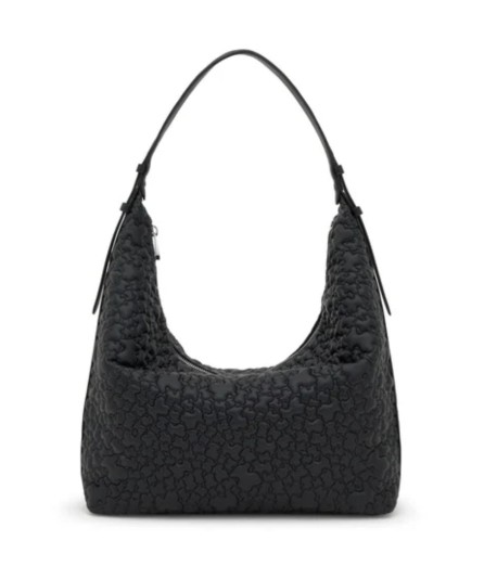 TOUS HOBO L. PUFFY BEAR NEGRO