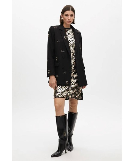 LOLA CASADEMUNT VESTIDO LENTEJUELAS LARGO