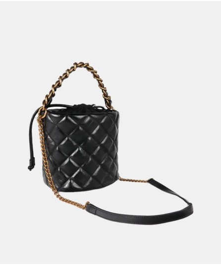 LOLA CASADEMUNT BOLSO TIPO BANDOLERA ACOLCHADO CON LOGO LC LEOPARDO