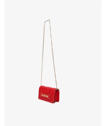 LOVE MOSCHINO MINI BANDOLERA ROJO