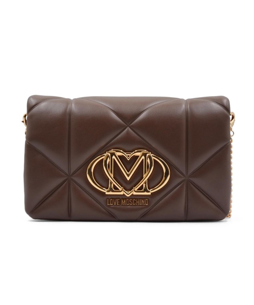 LOVE MOSCHINO BOLSO MARRON CHOCOLATE