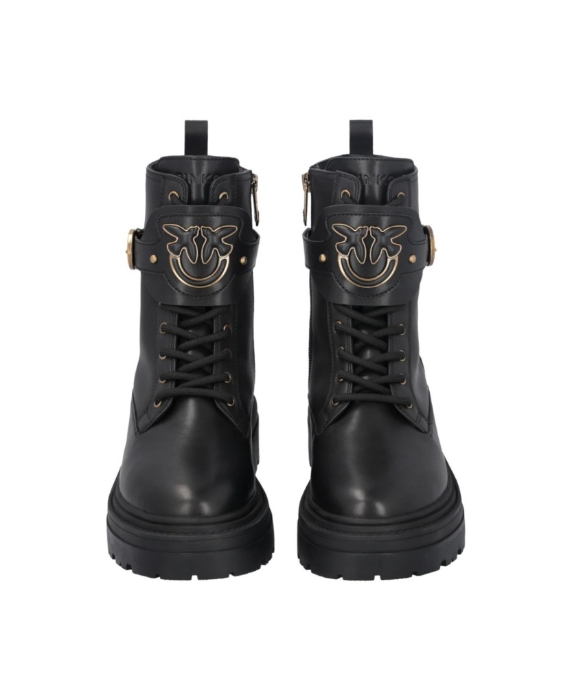 PINKO BOTA MILITAR DE PIEL