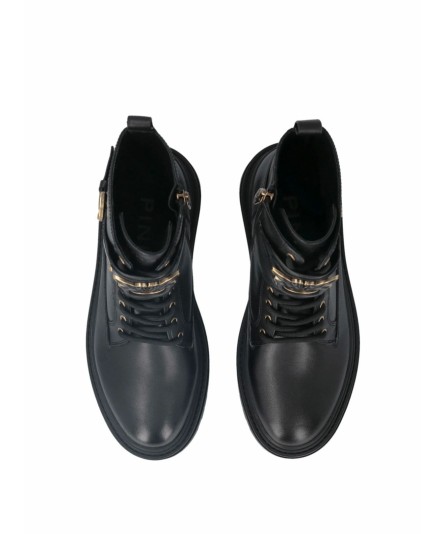 PINKO BOTA MILITAR DE PIEL
