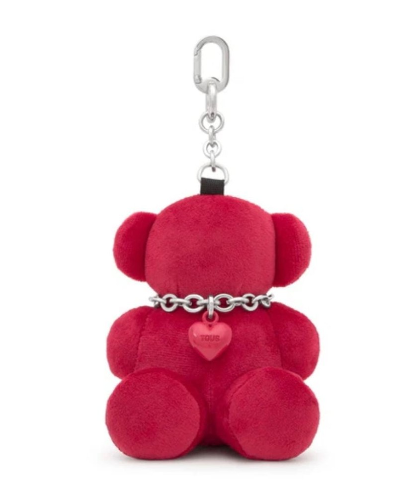 LLAVERO PELUCHE VELVET GRANATE