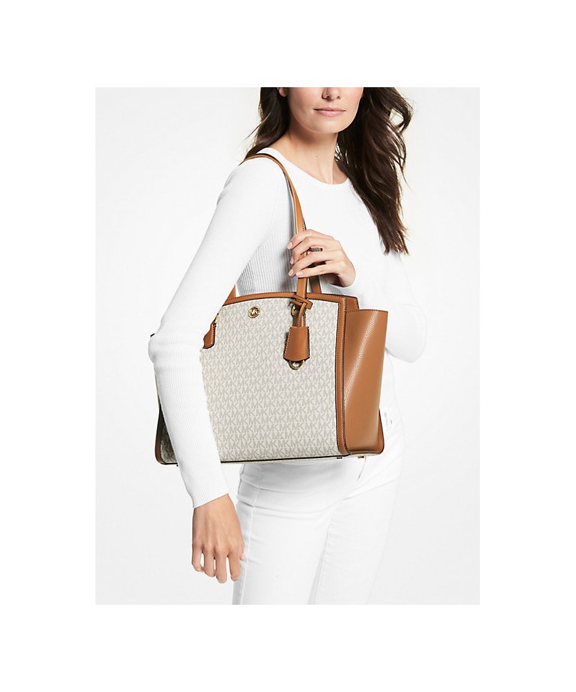 BOLSO MICHAEL KORS TOTE CHANTAL GRANDE CON LOGOTIPO