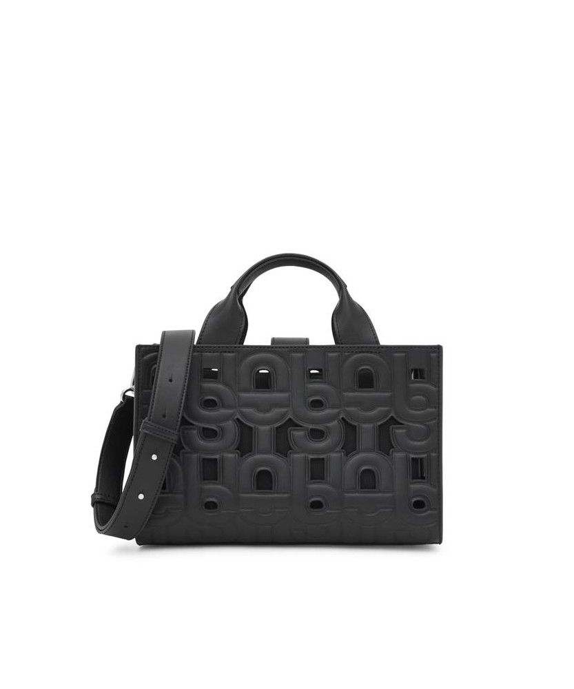 BOLSO SHOPPER M. AMAYA T MANIFIESTO NEGRO