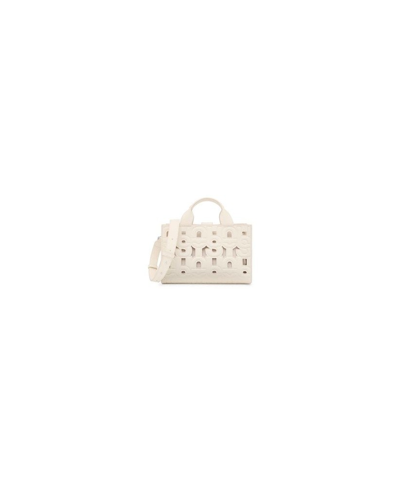 BOLSO SHOPPER M. AMAYA T MANIFIESTO BEIGE