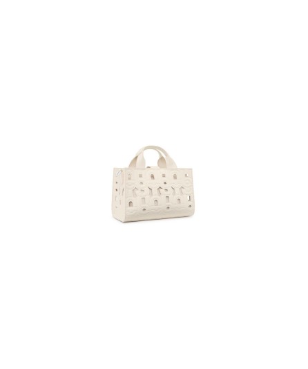 BOLSO SHOPPER M. AMAYA T MANIFIESTO BEIGE